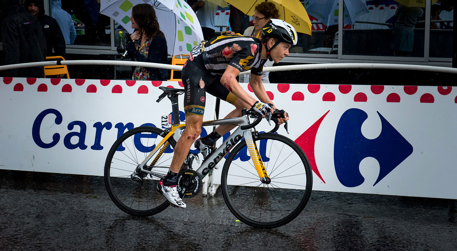 Louis Meintjes - MTN–Qhubeka, Stage 12 2015, Plateau de Beille